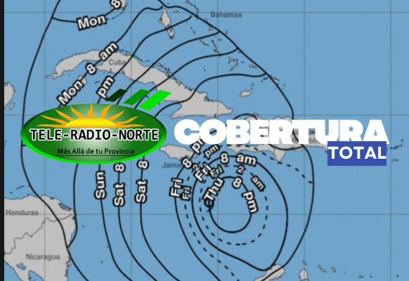 Teleradionorte anuncia cobertura ininterrumpida ante la Tormenta Tropical Melissa